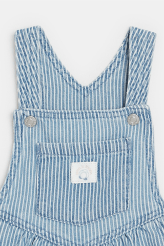 Robe-salopette - Bleu foncé - Obaïbi
