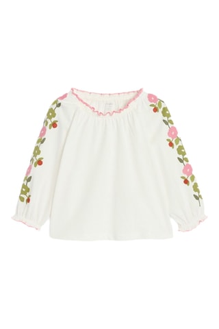 Blouse - Blanc - Obaïbi