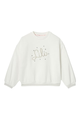 Sweat - Blanc - Lili Gaufrette