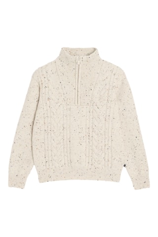 Pull - Ecru chiné - Okaidi