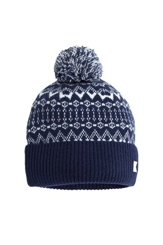 Bonnet à pompon - Bleu marine - Okaïdi