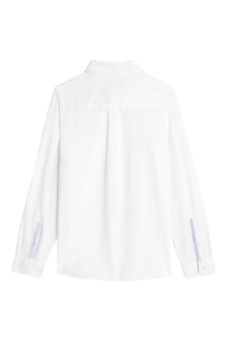 Chemise en lin - Blanc - Okaidi