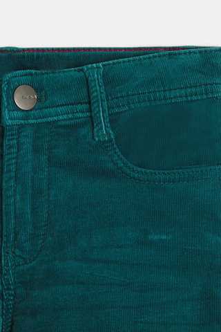 Pantalon en velours - Vert émeraude - Okaidi