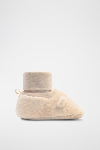 Chaussons-chaussettes - Beige - Obaibi