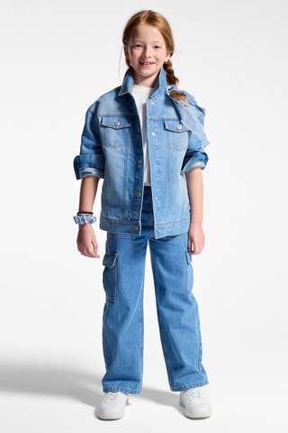 Veste en jean - Ciel - Okaidi