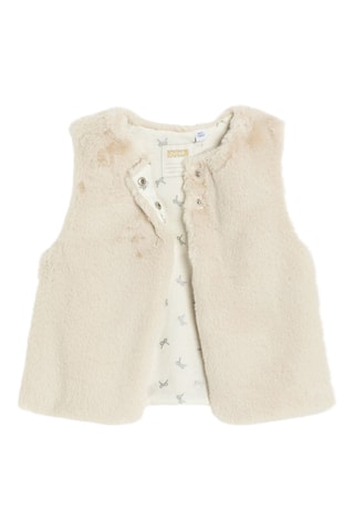 Veste sans manches - Ecru - Okaidi