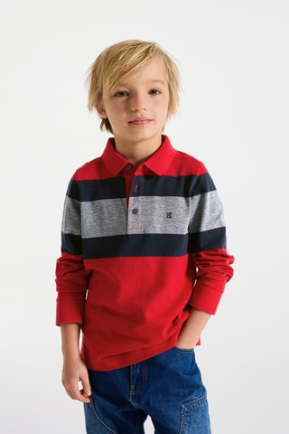 Polo - Rouge - Okaidi