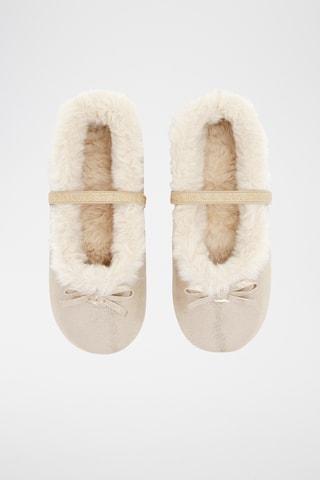 Chaussons fourrés - Doré - Okaidi