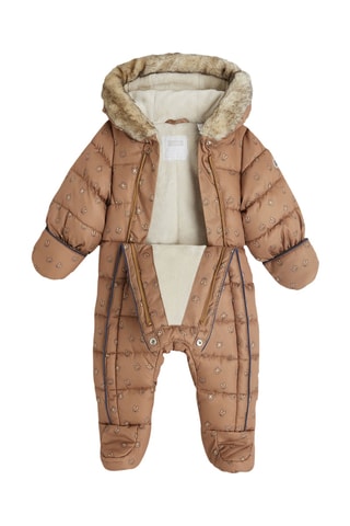 Combipilote à capuche - Marron clair - Obaibi