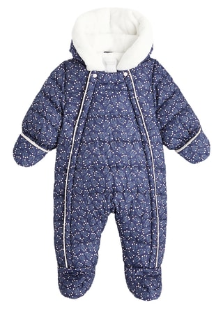 Combipilote à capuche - Bleu marine - Obaibi