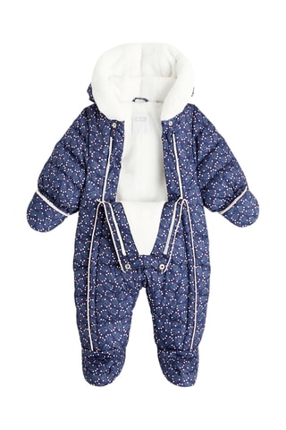 Combipilote à capuche - Bleu marine - Obaibi