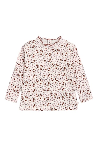T-shirt - Rose et écru - Obaibi