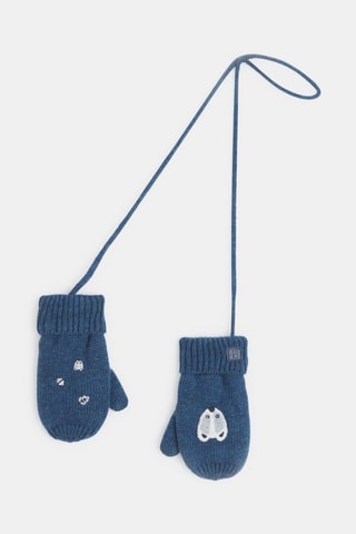 Moufles - Bleu foncé - Obaibi