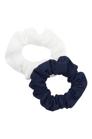 2 chouchous - Bleu marine et blanc - Okaidi