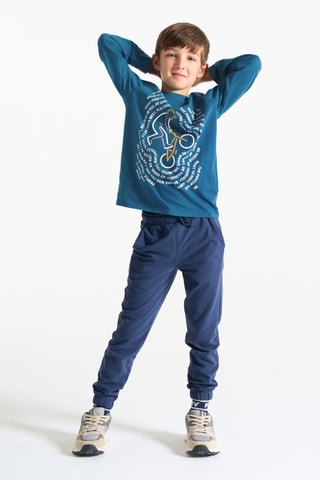 T-shirt - Bleu pétrole - Okaïdi