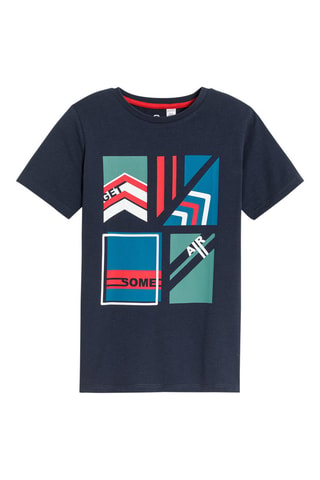 T-shirt - Bleu marine - Okaïdi