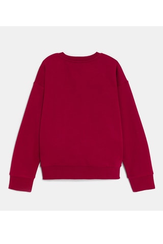 Sweat - Rouge framboise - Okaïdi