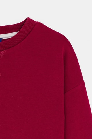 Sweat - Rouge framboise - Okaïdi