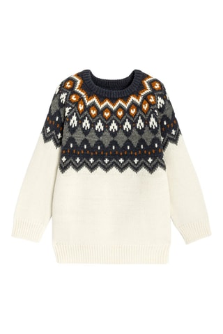 Pull - Blanc - Okaïdi