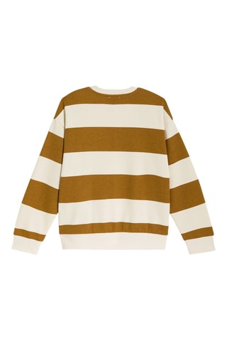Sweat - Moutarde et beige - Okaïdi
