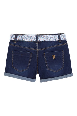 SHORT ENFANT Fille Denim Dark Blue