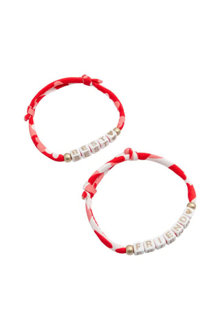 2 bracelets - Rouge - Okaïdi