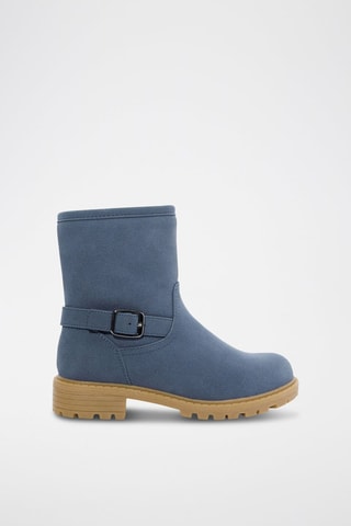 Bottines fourrées - Bleu cobalt - Okaïdi