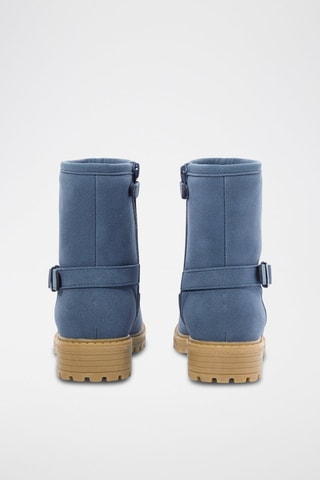 Bottines fourrées - Bleu cobalt - Okaïdi