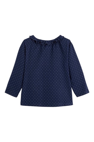 T-shirt Bleu marine et écru - Obaïbi