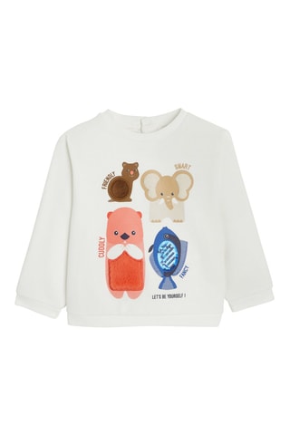 Sweat - Blanc - Obaïbi