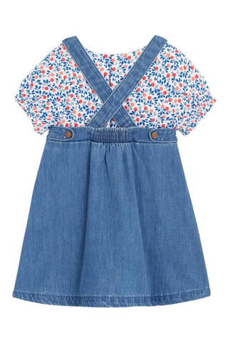 Robe et t-shirt - Bleu - Obaibi