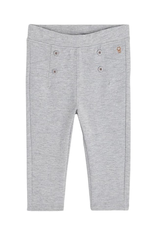 Pantalon - Gris clair chiné