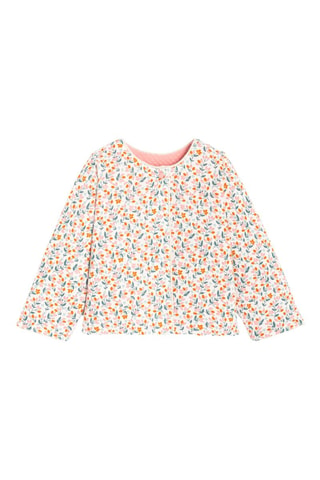 Veste réversible - Rose et blanc - Obaïbi