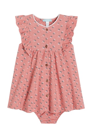 Robe droite et bloomer - Rose - Obaïbi