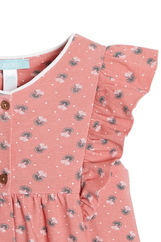Robe droite et bloomer - Rose - Obaïbi