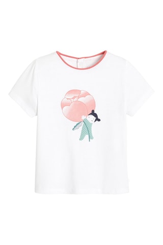 T-shirt - Blanc - Obaibi