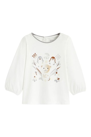 T-shirt - Blanc - Obaïbi