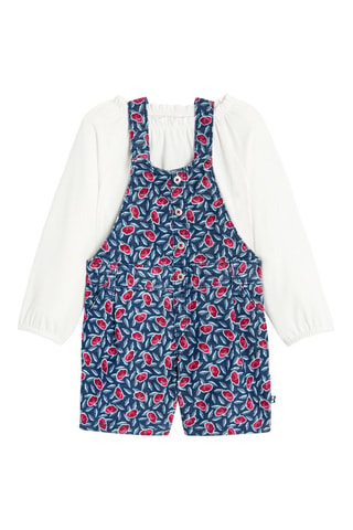 Salopette et blouse - Rose - Obaïbi