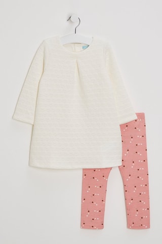Robe et legging - Blanc - Obaïbi