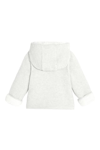 Veste à capuche Ecru – Obaïbi