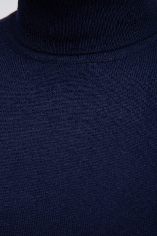 Pull en cachemire - Bleu
