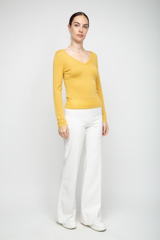 Pull en cachemire - Jaune