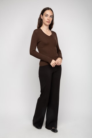 Pull en cachemire - Marron