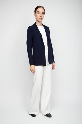 Gilet en cachemire - Bleu
