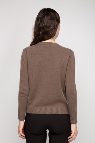 Pull en laine, cachemire et alpaga - Camel