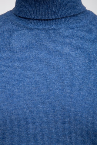 Pull en cachemire - Bleu