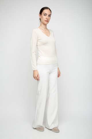 Pull en cachemire - Blanc