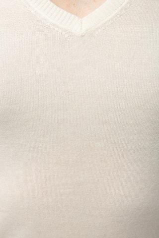 Pull en cachemire - Blanc