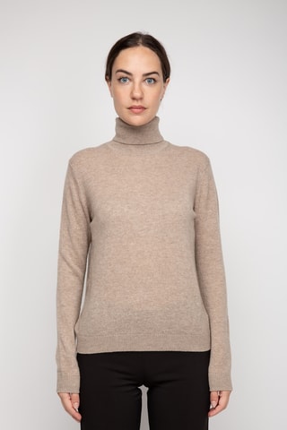 Pull en cachemire - Beige