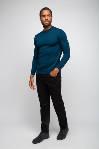 Pull en laine - Bleu